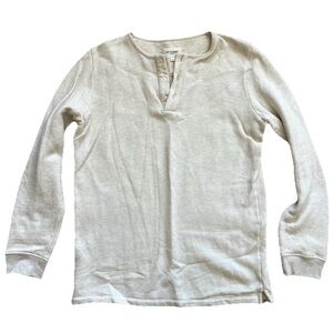 Men's Cream Long Sleeve Shirt